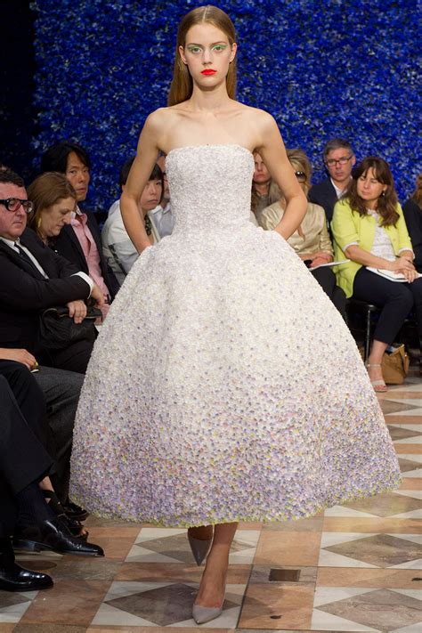 christian Dior white dress